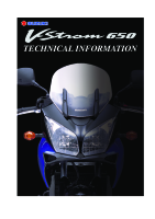 Suzuki V-Strom 650 - Technical information 2004